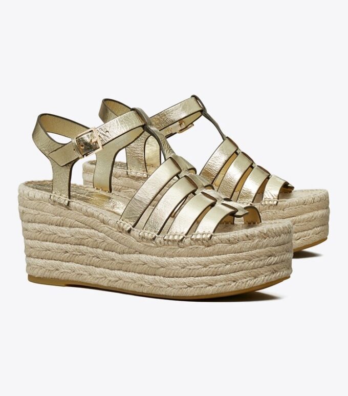 Fischer-Espadrilles mit Keilabsatz Fischer-Espadrilles mit Keilabsatz