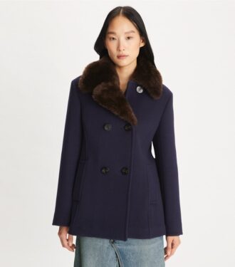 Flanell-Peacoat