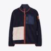 Fleece-Jacke mit Farbblock Fleece-Jacke mit Farbblock