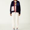 Fleece-Jacke mit Farbblock Fleece-Jacke mit Farbblock