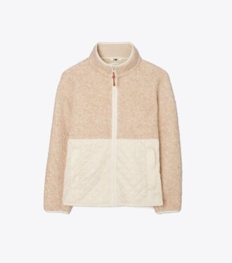 Fleece-Steppjacke