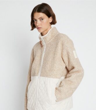 Fleece-Steppjacke