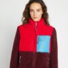 Fleecejacke mit Farbblock Fleecejacke mit Farbblock