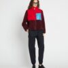 Fleecejacke mit Farbblock Fleecejacke mit Farbblock