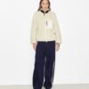 Fleecejacke mit Farbblock Fleecejacke mit Farbblock