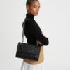 Fleming Diamond Perforated Convertible Schultertasche Fleming Diamond Perforated Convertible Schultertasche