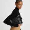 Fleming Diamond Perforated Convertible Schultertasche Fleming Diamond Perforated Convertible Schultertasche