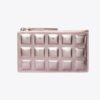 Fleming Metallic Square Quilt Zip Card Case Fleming Metallic Square Quilt Zip Card Case