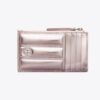 Fleming Metallic Square Quilt Zip Card Case Fleming Metallic Square Quilt Zip Card Case