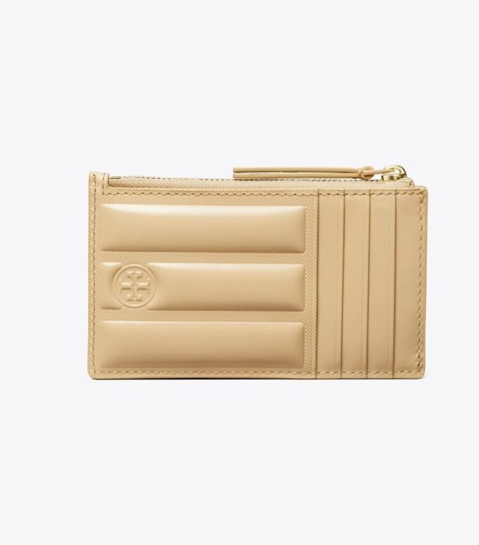 Fleming Patent Square Quilt Zip Card Case Fleming Patent Square Quilt Zip Card Case