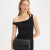 Fleming Schultertasche mit polierter Narbung Fleming Schultertasche mit polierter Narbung