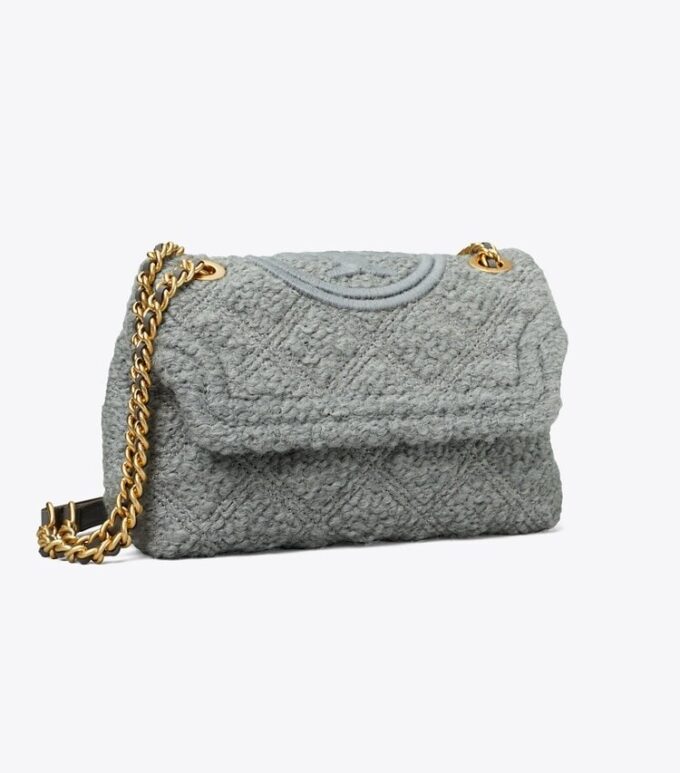Fleming Soft Bouclé Kleine umwandelbare Schultertasche Fleming Soft Bouclé Kleine umwandelbare Schultertasche