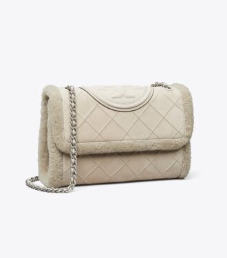 Fleming Soft Shearling Convertible Schultertasche