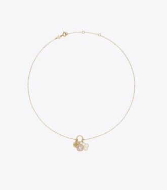 Forget Me Not Charm-Anhänger-Halskette