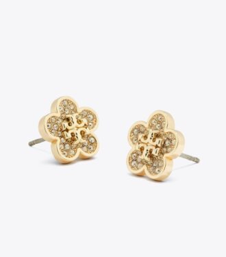 Forget Me Not Pavé-Ohrstecker