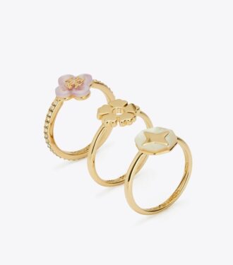 Forget Me Not Stacking Ring Set Forget Me Not Stacking Ring Set