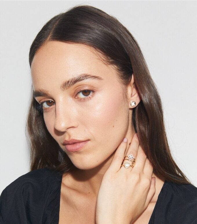 Forget Me Not Stacking Ring Set Forget Me Not Stacking Ring Set