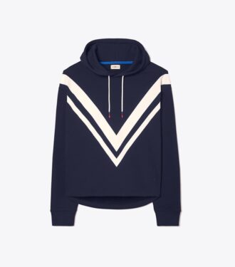 French Terry Chevron Hoodie