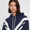 French Terry Chevron Hoodie