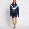 French Terry Chevron Hoodie
