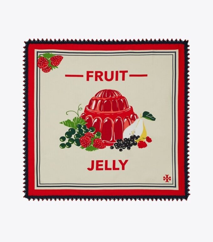 Fruit Jelly Seidenhalstuch Fruit Jelly Seidenhalstuch