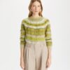 Gebürsteter Wollpullover Gebürsteter Wollpullover