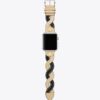 Geflochtenes Armband für Apple Watch®, cremefarbenes/schwarzes Leder, 38 mm – 40 mm Geflochtenes Armband für Apple Watch®, cremefarbenes/schwarzes Leder, 38 mm – 40 mm
