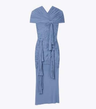 Geknotetes Viskosekleid