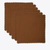 Gekräuselte Leinenserviette, 6er-Set Gekräuselte Leinenserviette, 6er-Set