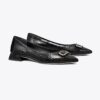 Georgia Flache Schuhe mit spitzer Zehenpartie Georgia Flache Schuhe mit spitzer Zehenpartie