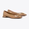 Georgia Flache Schuhe mit spitzer Zehenpartie Georgia Flache Schuhe mit spitzer Zehenpartie