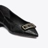 Georgia Flache Schuhe mit spitzer Zehenpartie Georgia Flache Schuhe mit spitzer Zehenpartie
