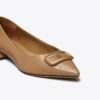 Georgia Flache Schuhe mit spitzer Zehenpartie Georgia Flache Schuhe mit spitzer Zehenpartie