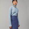 Gerippter Strickrollkragenpullover Gerippter Strickrollkragenpullover