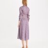 Gestreiftes Viskose-Hemdkleid Gestreiftes Viskose-Hemdkleid