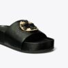 Gewebte Double T-Pantolette Gewebte Double T-Pantolette