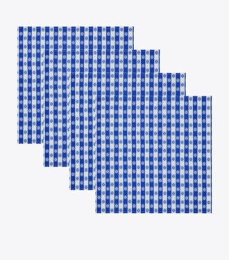 Gingham-Servietten, 4er-Set