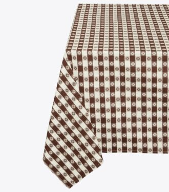 Gingham-Tischdecke, 120″ x 70″