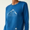 Grafisches Langarm-T-Shirt