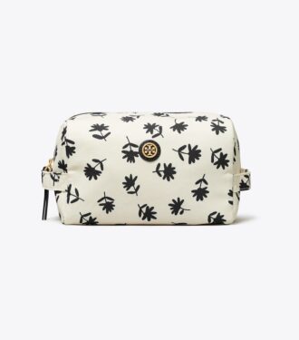 Große Kosmetiktasche mit Virginia-Print