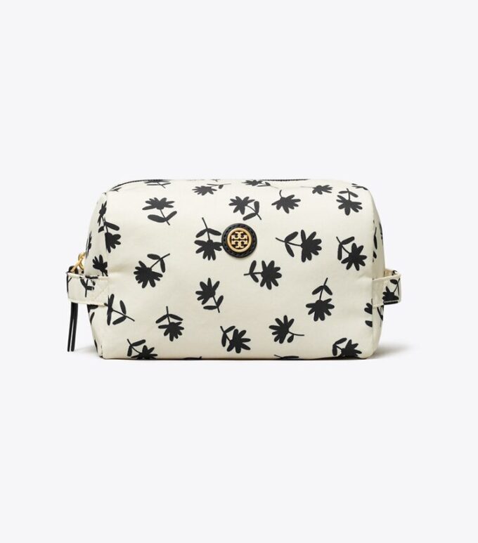 Große Kosmetiktasche mit Virginia-Print Große Kosmetiktasche mit Virginia-Print