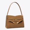 Große Lee Radziwill Schultertasche aus Wildleder Große Lee Radziwill Schultertasche aus Wildleder
