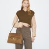 Große Lee Radziwill Schultertasche aus Wildleder Große Lee Radziwill Schultertasche aus Wildleder