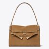 Große Lee Radziwill Schultertasche aus Wildleder Große Lee Radziwill Schultertasche aus Wildleder