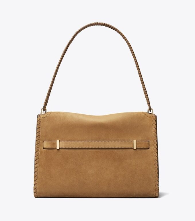 Große Lee Radziwill Schultertasche aus Wildleder Große Lee Radziwill Schultertasche aus Wildleder