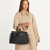 Große Mercer-Umhängetasche im Used-Look Große Mercer-Umhängetasche im Used-Look