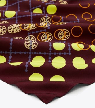 Halstuch mit gepunktetem T Monogram