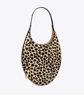 Handtasche aus Kalbsleder mit Piercing-Detail