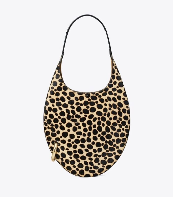 Handtasche aus Kalbsleder mit Piercing-Detail Handtasche aus Kalbsleder mit Piercing-Detail