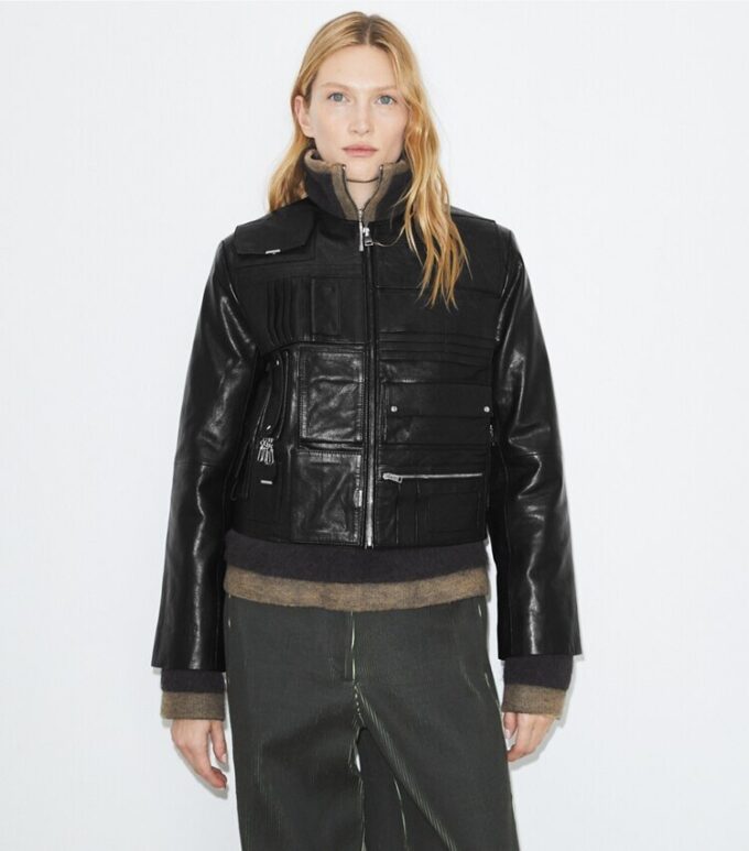 Handtasche Lederjacke Handtasche Lederjacke